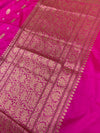 Banarasi Saree with Golden Zari Weave