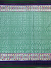 Patola Saree Mint-Green In Colour