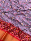 Patola Saree Lilac In Colour