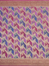 Georgette Banarasi Saree  In Multi-Color