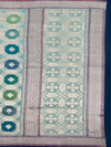 Georgette Banarasi Saree In Multi-Color