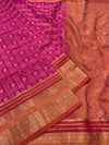 Soft Silk Saree Pink In Colour