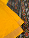 Soft Silk Saree Mustard-Yellow In Colour