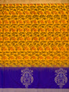 Soft Silk Saree Yellow In Colour