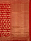 Banarasi Silk Saree Red In Colour