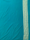 Banarasi Silk Saree Rama-Green In Colour