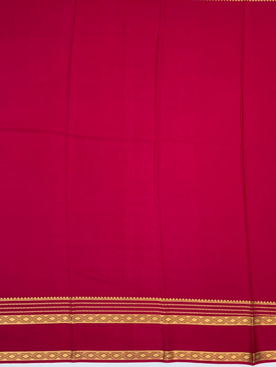 Mysore Silk Saree Violet In Colour