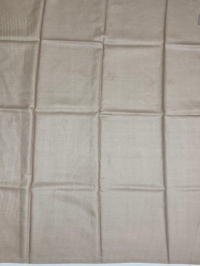 Tussore Printed Saree Light Pastel-Peach In Colour