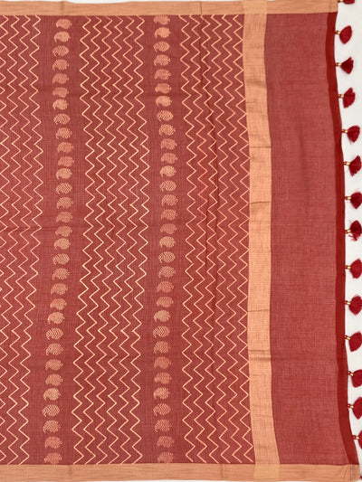 The Timeless Charm of Cotton Kota Blue Saree