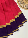 Mysore Silk Saree Pink In Colour