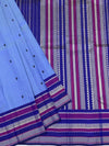 Kanjeevaram Silk Saree Blue In Colour