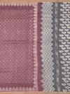 Elegant Hand-Block Printed Cotton Kota Saree