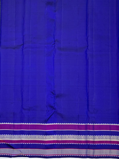 Kanjeevaram Silk Saree Blue In Colour