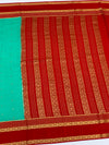 Mysore Silk Saree Sea-Green In Colour