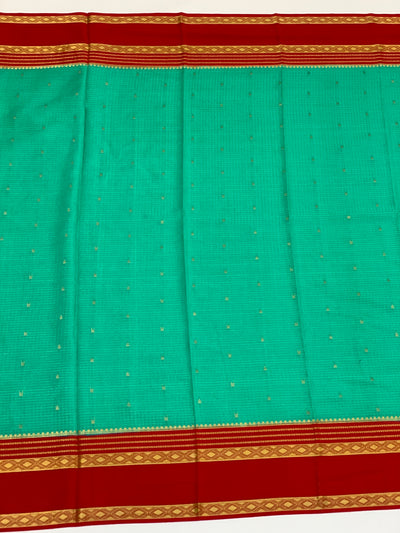 Mysore Silk Saree Sea-Green In Colour