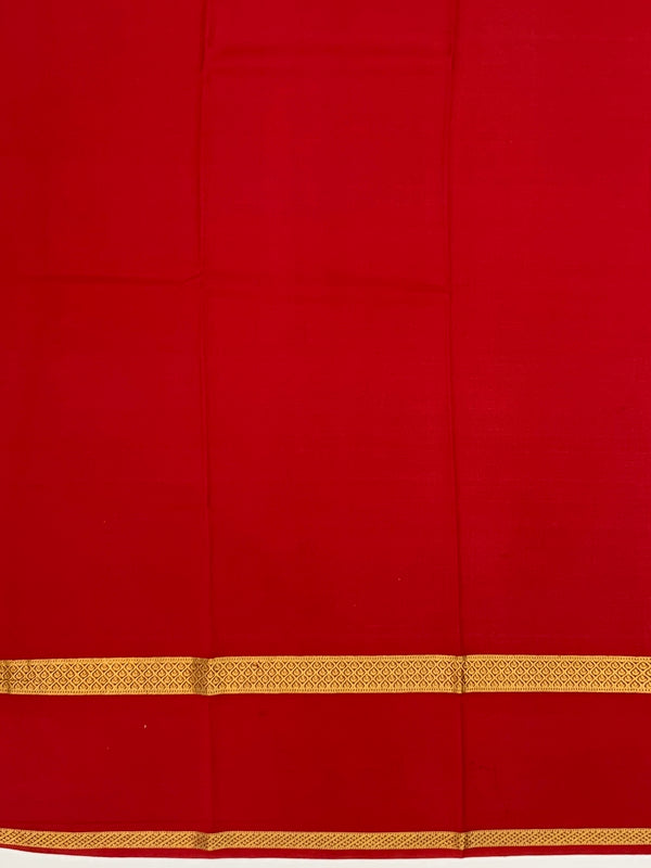 Mysore Silk Saree Lavender In Colour