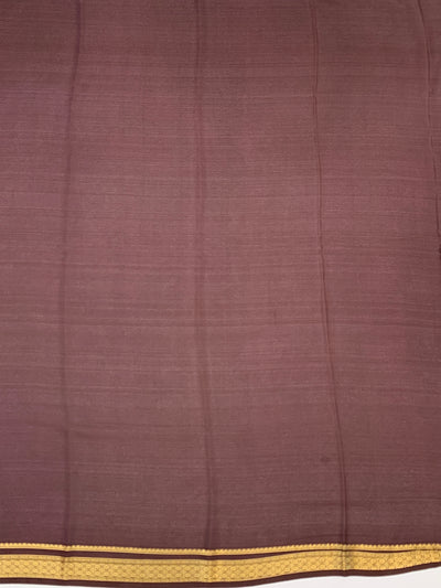 Mysore Silk Saree Red In Colour