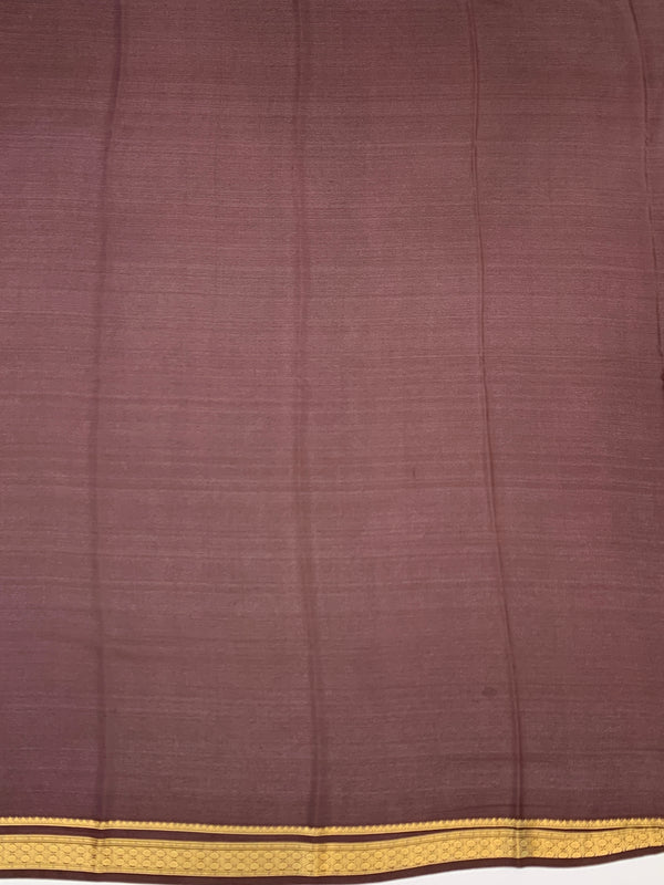 Mysore Silk Saree Red In Colour