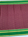Mysore Silk Saree Wine In Colour