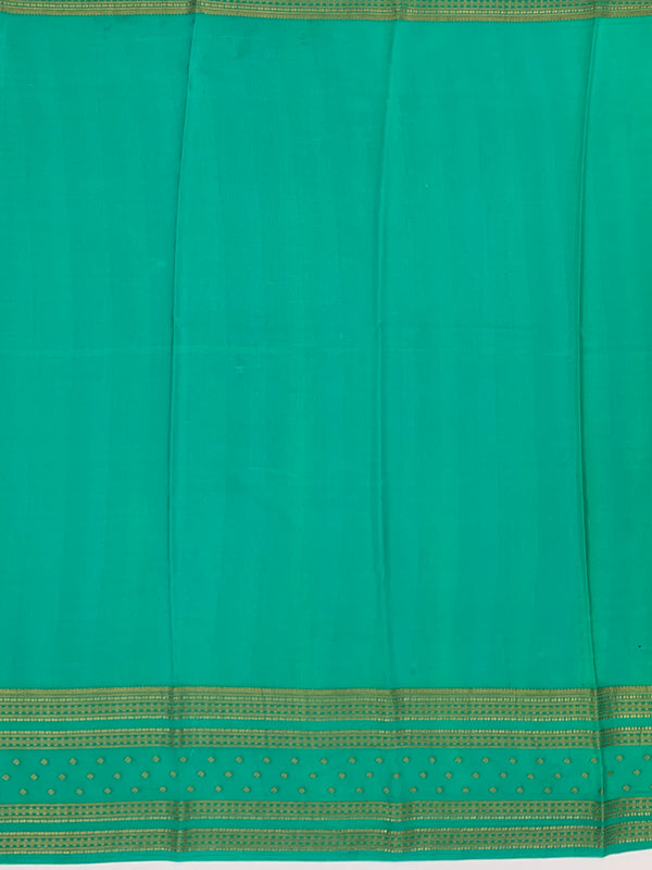 Mysore Silk Saree Peach In Colour