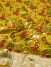 Banarasi Silk Saree Mustard In Colour