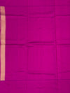 Ethereal Pink & Magenta Printed Banarasi Silk Saree with Pichwai Lotus Motifs