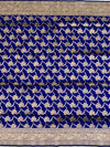 Royal Blue Meenakari Banarasi Silk Saree