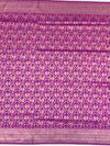 Regal Lavender Gold Zari Brocade Banarasi Silk Saree