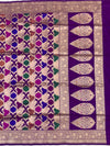 Royal Purple Meenakari Banarasi Saree