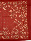Bhagalpuri Tussore Silk Saree Red In Colour