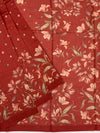 Bhagalpuri Tussore Silk Saree Red In Colour