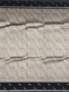Elegant Metallic Grey & Black Geometric Brocade Silk Kora Saree