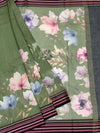 Cotton Kota Saree Green In Colour