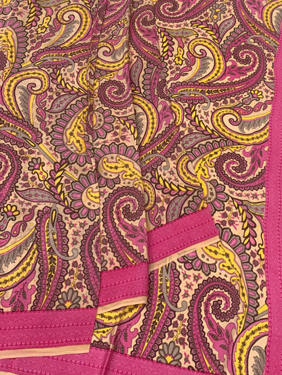 Printed Crepe Saree