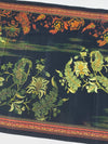 Crepe Floral Printed Saree Black In Colour