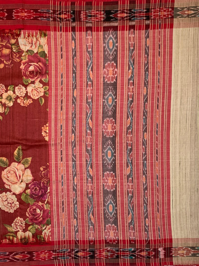 Tussore Saree