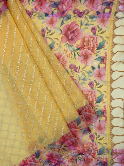 Organza Saree