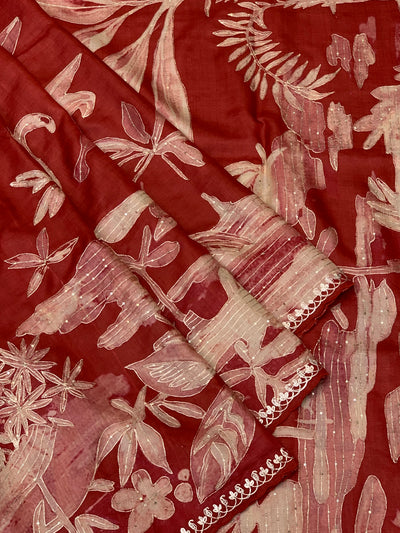 Tussore Saree