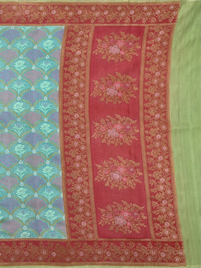 Tussore Georgette Saree