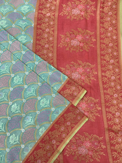 Tussore Georgette Saree