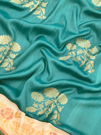 Tussore Georgette Saree
