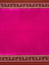 Patan Patola Bandhani Saree Rani-Pink In Colour