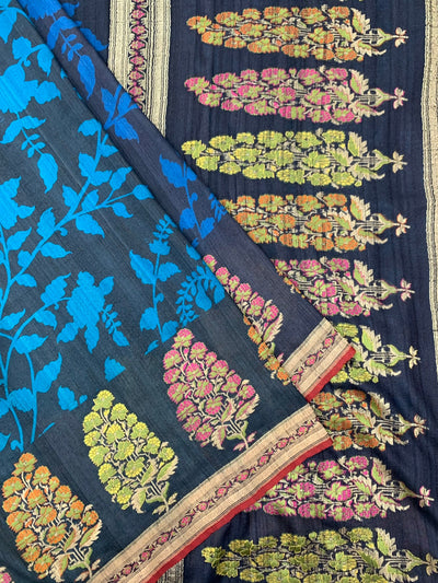 Tussore Georgette Saree