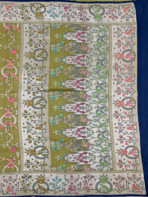 Tussore Georgette Saree