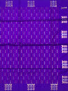 Royal Purple Soft Silk Saree with Woven Zari Leaf Motifs