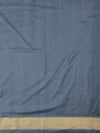 Ikat Saree Grey In Colour