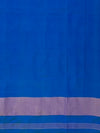 Ikat Saree Blue In Colour