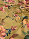 Tussore Prints Saree Mustard In Colour