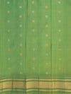 Gadwal Pattu Saree Rama-Green In Colour