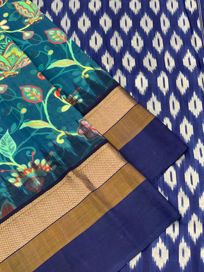 Printed Kanjeevaram Saree
